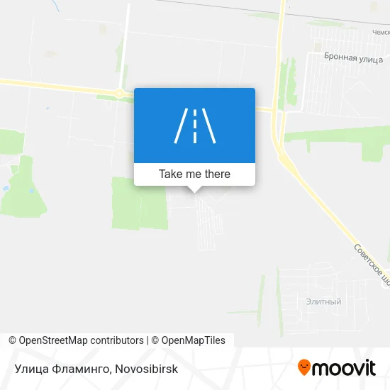 Улица Фламинго map