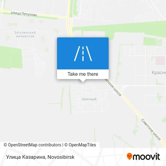 Улица Казарина map