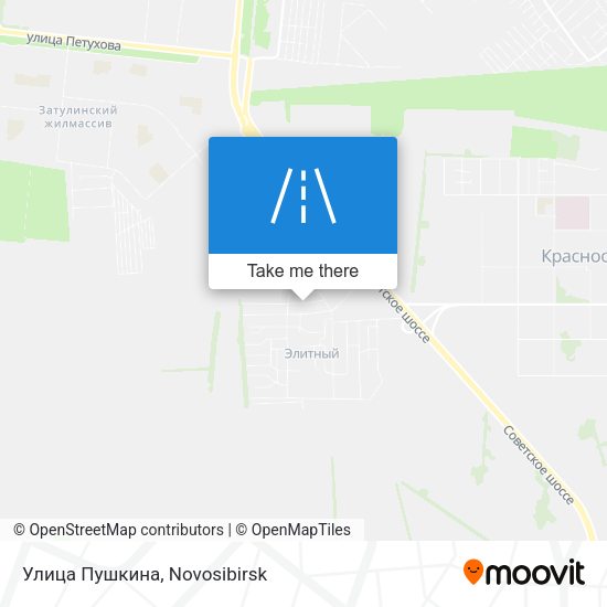 Улица Пушкина map