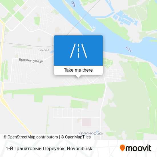 1-Й Гранатовый Переулок map