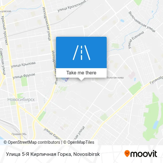 Улица 5-Я Кирпичная Горка map