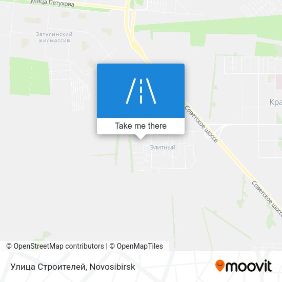 Улица Строителей map