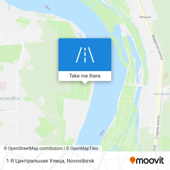 1-Я Центральная Улица map