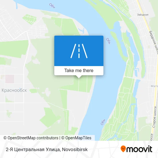 2-Я Центральная Улица map