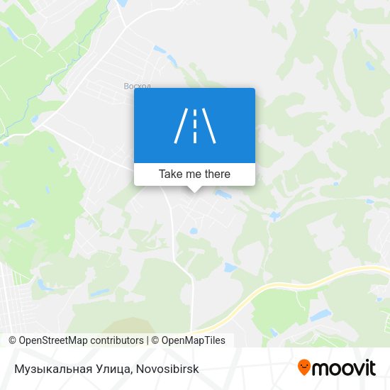 Музыкальная Улица map