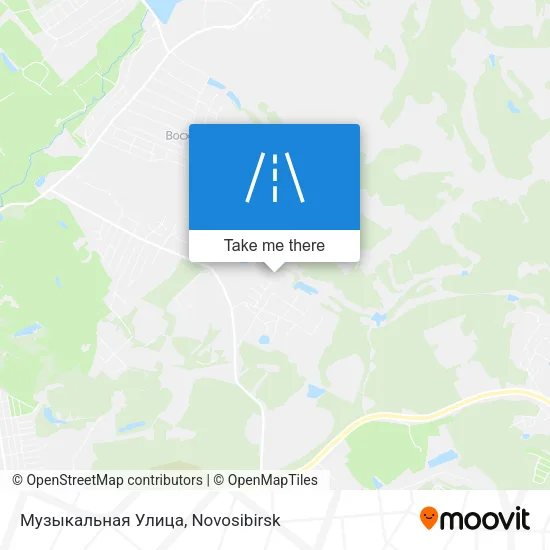 Музыкальная Улица map
