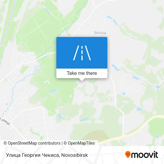 Улица Георгия Чекиса map