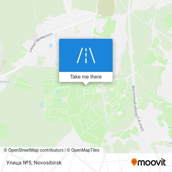 Улица №5 map