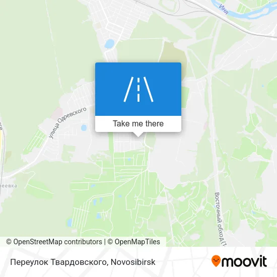 Переулок Твардовского map