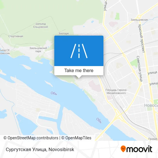 Сургутская Улица map