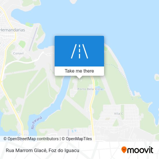 Rua Marrom Glacê map