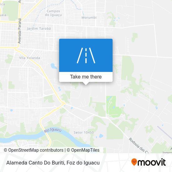 Alameda Canto Do Buriti map
