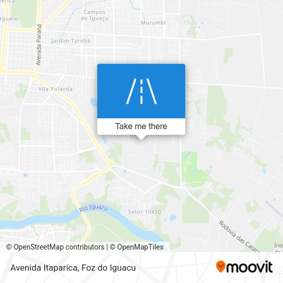 Avenida Itaparica map