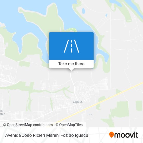 Avenida João Ricieri Maran map