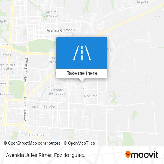Avenida Jules Rimet map