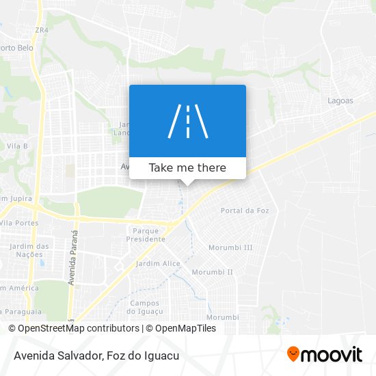 Avenida Salvador map