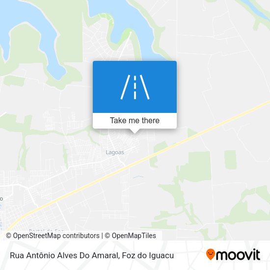 Rua Antônio Alves Do Amaral map