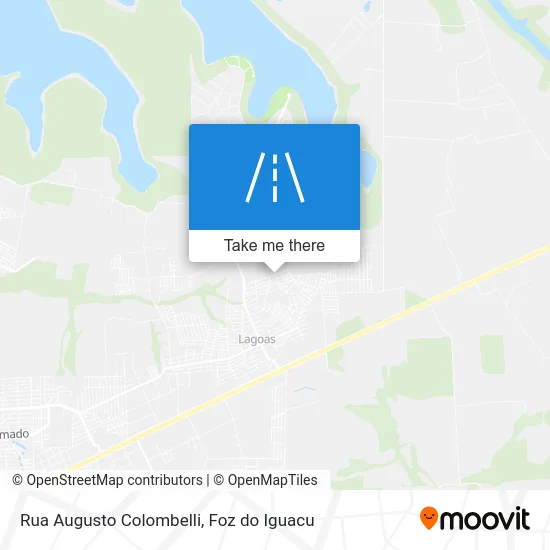 Rua Augusto Colombelli map