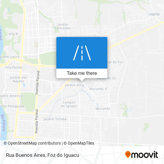 Rua Buenos Aires map