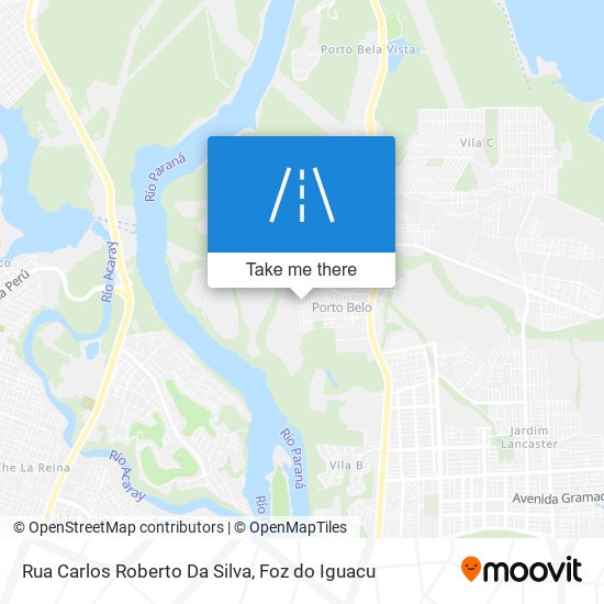 Rua Carlos Roberto Da Silva map