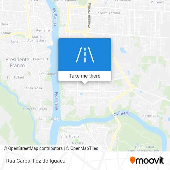 Rua Carpa map