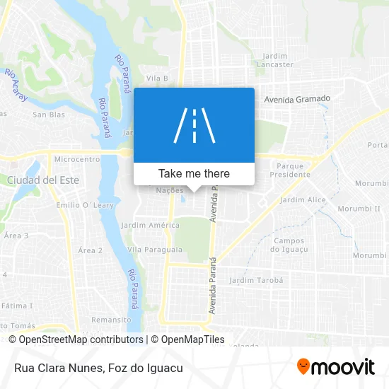 Rua Clara Nunes map