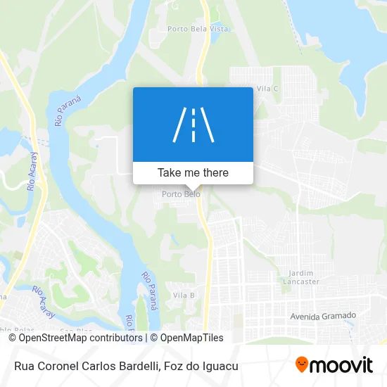 Rua Coronel Carlos Bardelli map