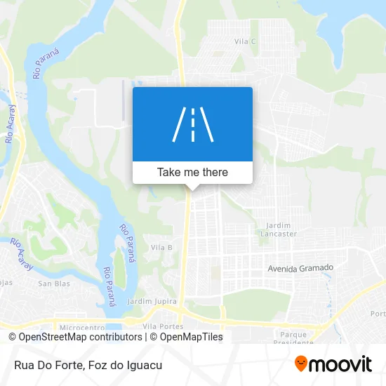 Rua Do Forte map