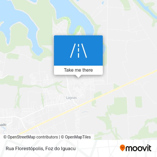 Rua Florestópolis map