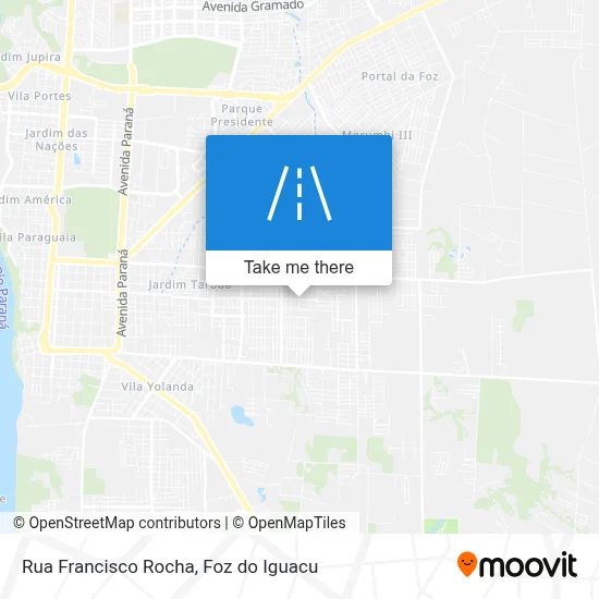 Rua Francisco Rocha map