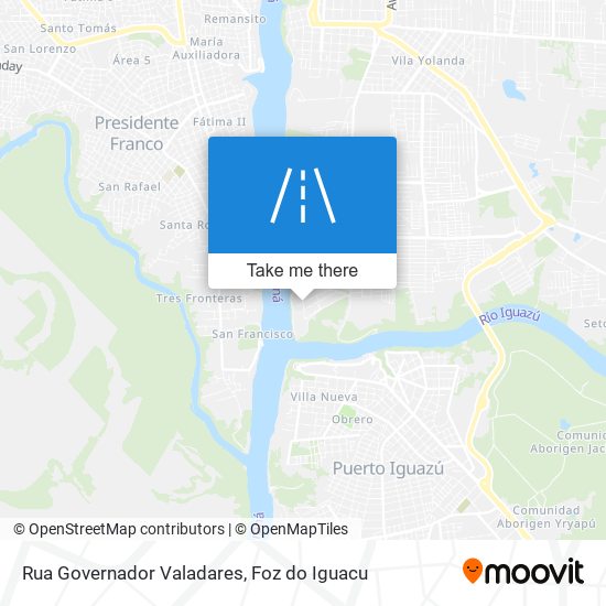 Rua Governador Valadares map