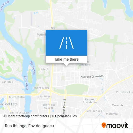 Rua Ibitinga map