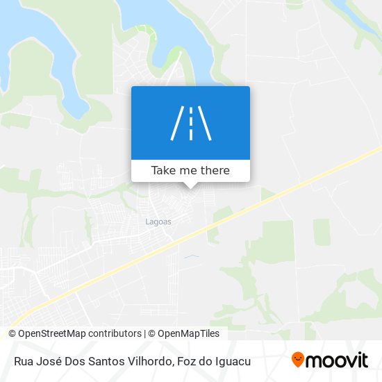 Rua José Dos Santos Vilhordo map