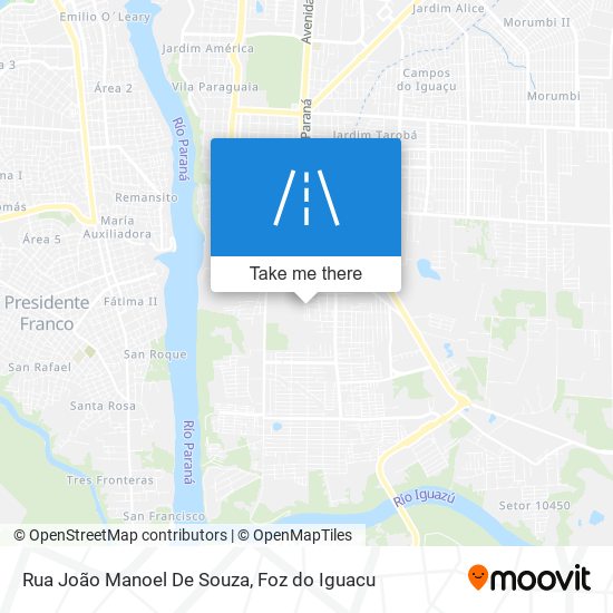 Rua João Manoel De Souza map