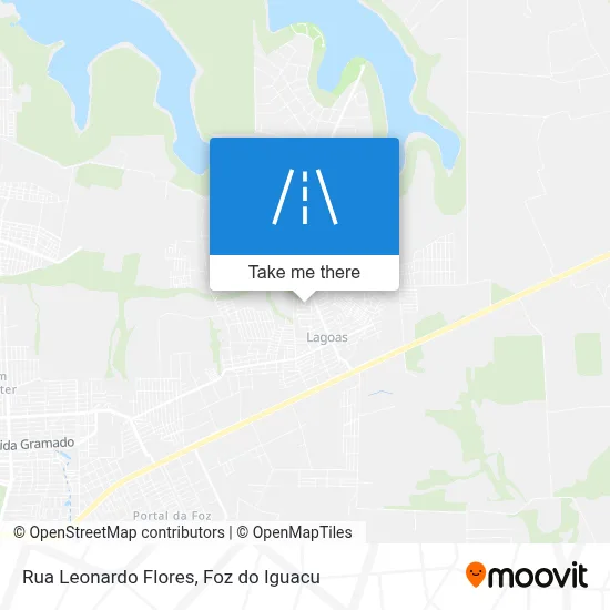 Rua Leonardo Flores map