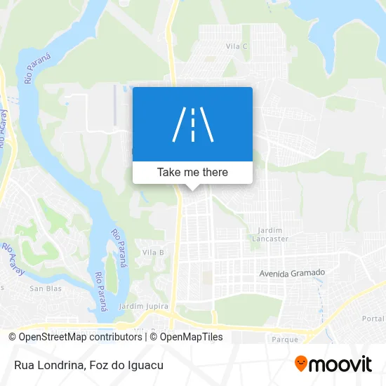 Rua Londrina map