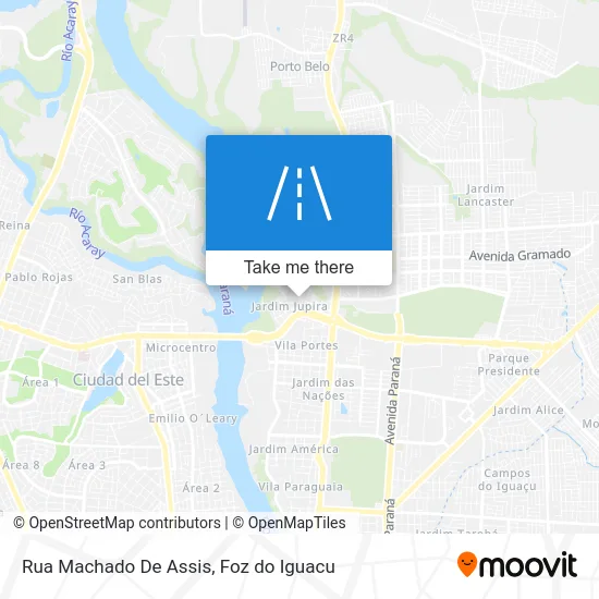 Rua Machado De Assis map