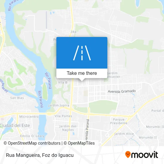 Rua Mangueira map