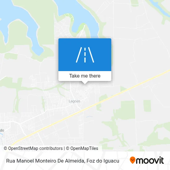 Rua Manoel Monteiro De Almeida map