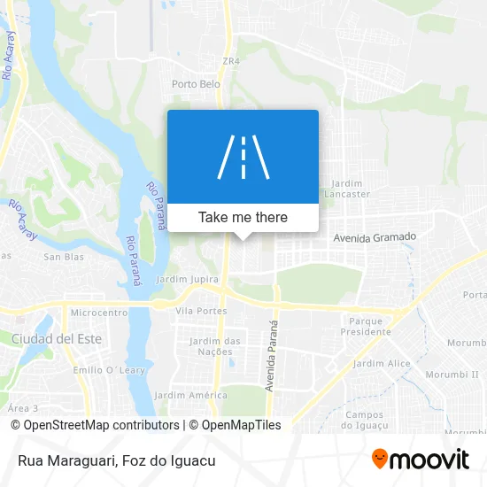 Rua Maraguari map