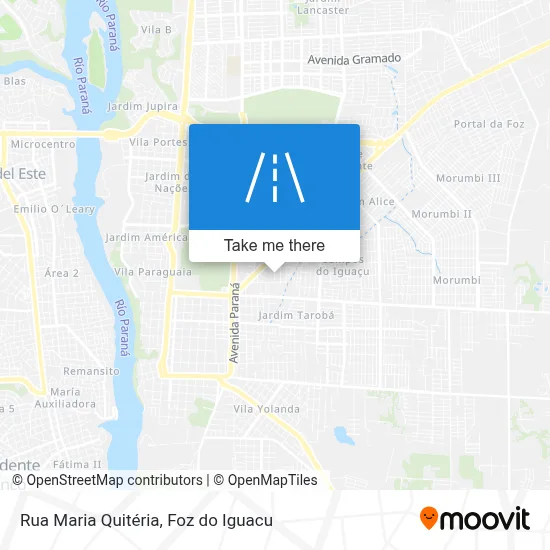 Rua Maria Quitéria map