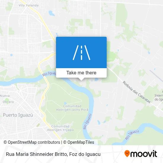 Rua Maria Shinneider Britto map