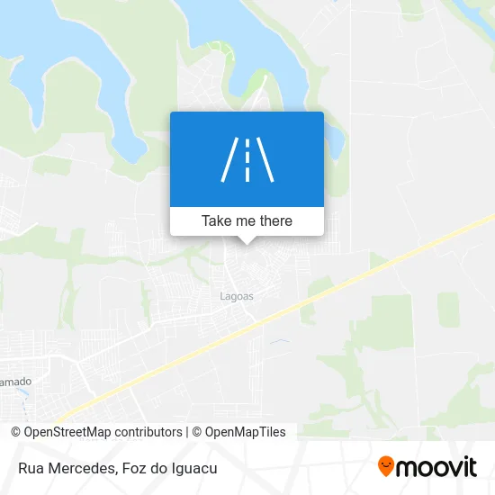 Rua Mercedes map