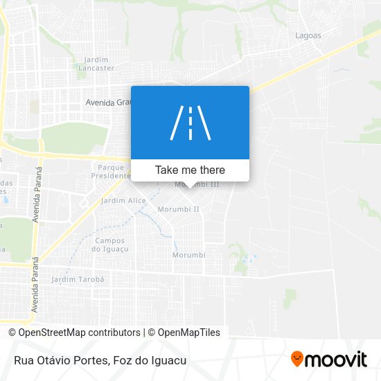 Rua Otávio Portes map