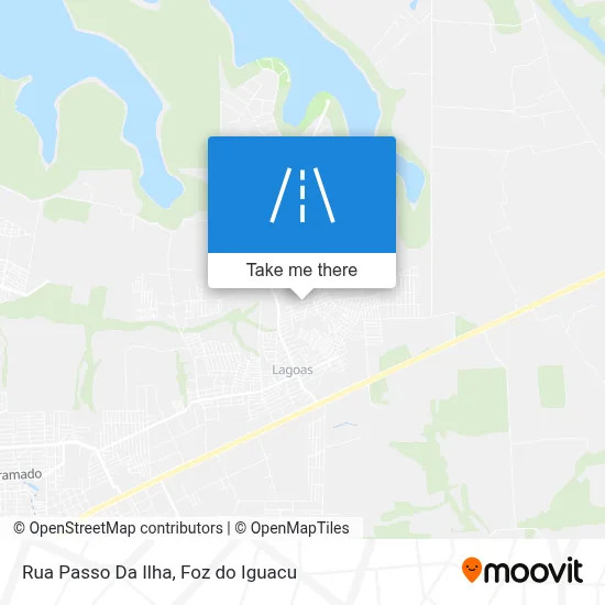 Rua Passo Da Ilha map