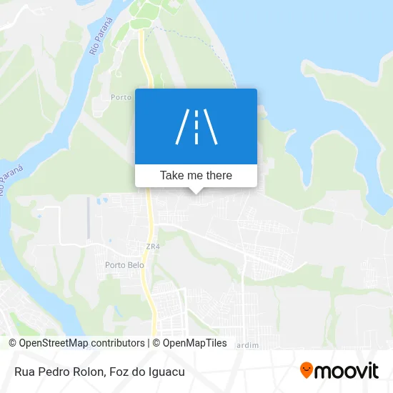 Rua Pedro Rolon map