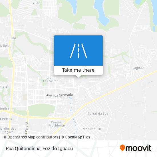 Rua Quitandinha map