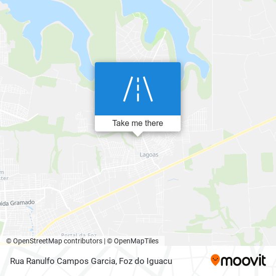 Rua Ranulfo Campos Garcia map