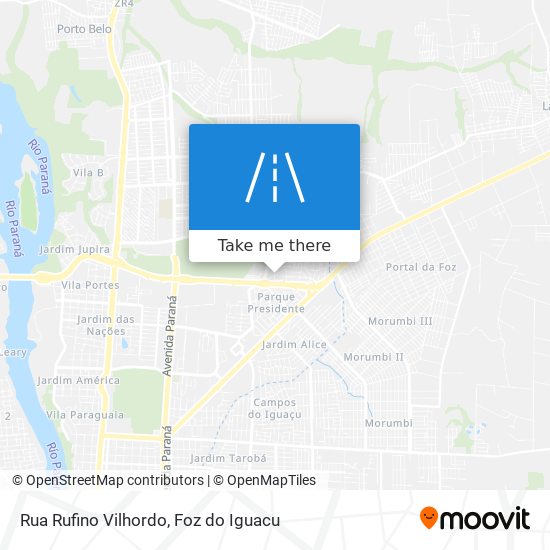 Rua Rufino Vilhordo map