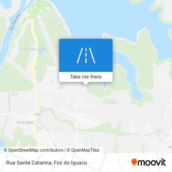 Rua Santa Catarina map